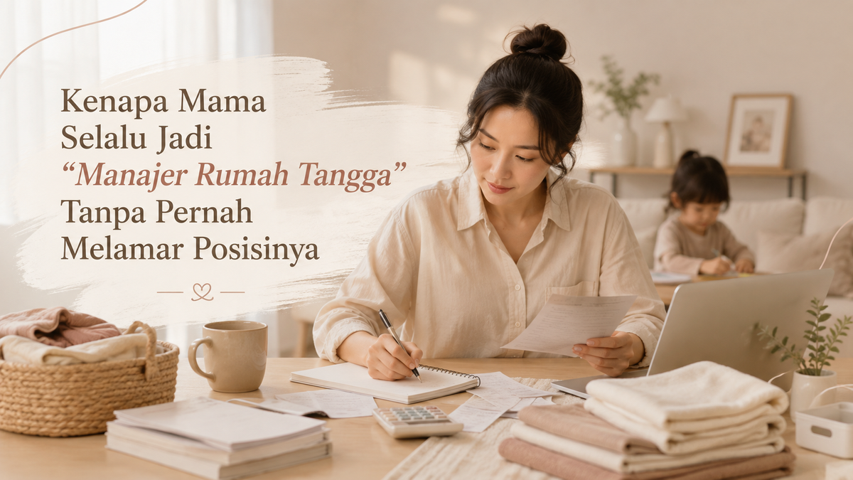 Kenapa Mama Selalu Jadi "Manajer Rumah Tangga" Tanpa Pernah Melamar Posisinya