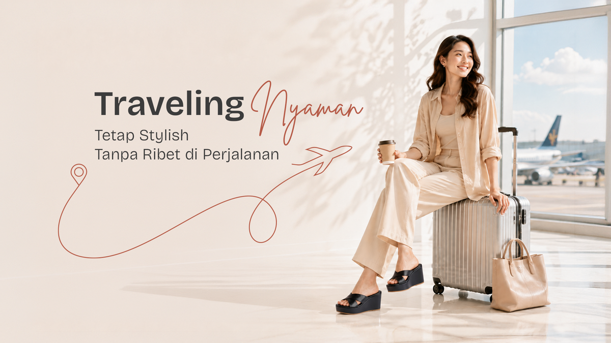 Traveling Nyaman ala Wanita Aktif: Tetap Stylish Tanpa Ribet di Perjalanan